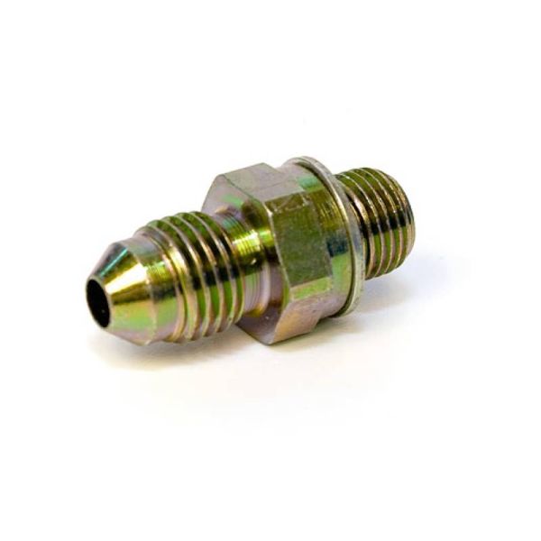 Oil Feed Fitting for Garrett GBC Turbo, -4an, GBC14, GBC17, GBC20, GBC22