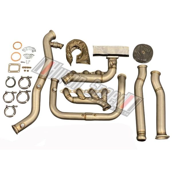 T4 Single Turbo Hot Side Piping Kit for 1999-2013 GM / Chevy LS Truck T4 Single Turbo Hot Side Piping Kit for 1999-2013 GM / Chevy LS Truck