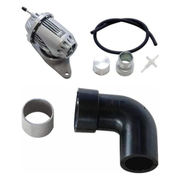 HKS Super SQV4 Blow Off Valve (BOV) w/ Suction Return Kit for 2008-2021 Subaru STi 2.5L EJ25 - 71008-AF013V