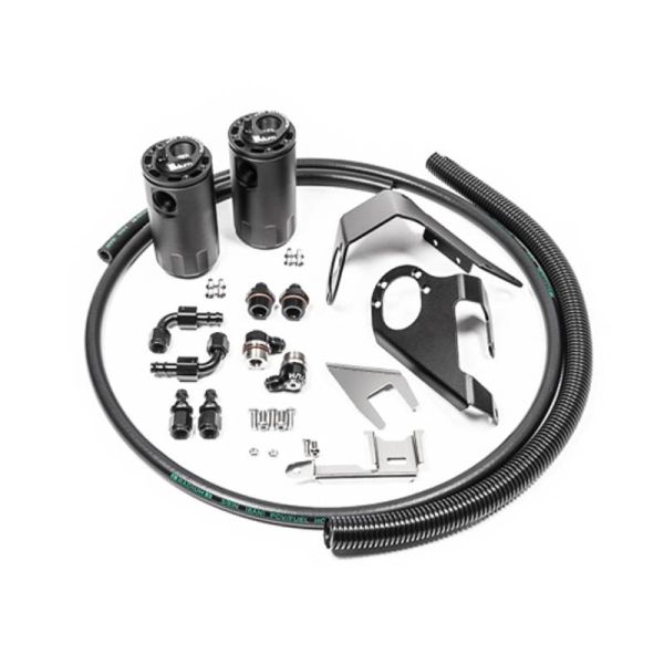Dual Catch Can Kit for 2009+ 370Z / G37 by Radium