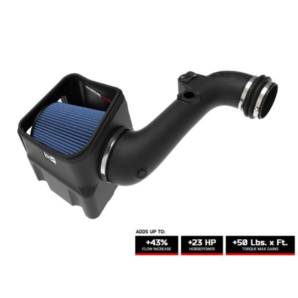 aFe Magnum FORCE Stage 2 Cold Air Intake w- Pro 5R Filter fits 2011-2016 Duramax 6.6L - 54-13016R