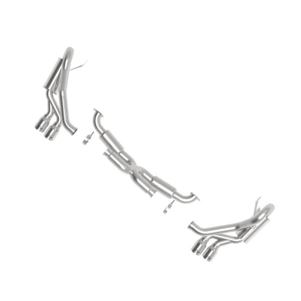 aFe 304 Stainless CAT Back Exhaust System for 2012-2016 Porsche 911 Carrera S Polished