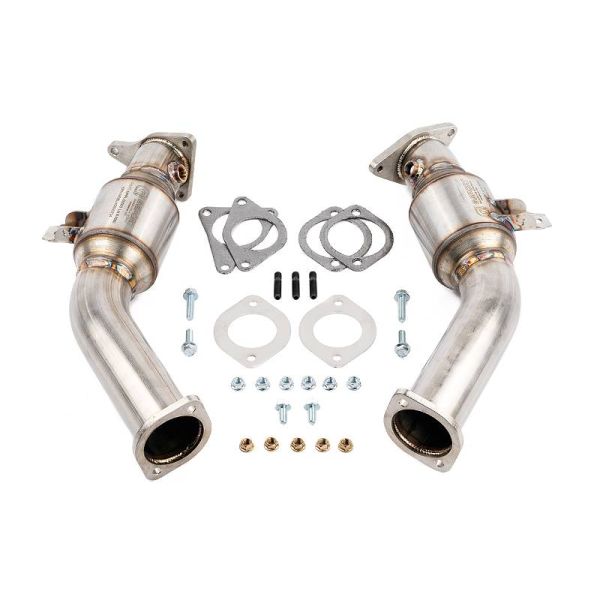 3" Street Lower Downpipes for 2016+ Q50/Q60, 2023+ 400Z VR30DDTT