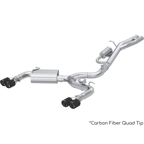 3" CAT Back Exhaust, Stainless Steel for 2017-2020 Audi RS3 2.5T
