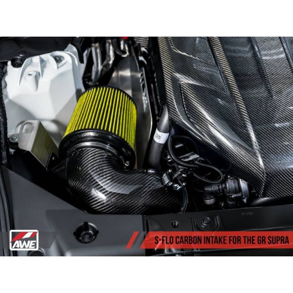 GR Supra Carbon S-Flo Carbon Intake System fit 2020+ Toyota Supra 3.0L B58 - 2660-15018