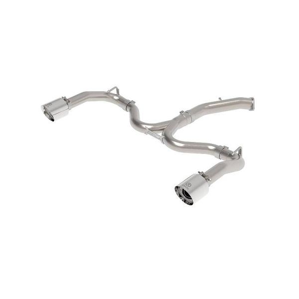 aFe Takeda Axle Back Exhaust for 2020-2021 Kia Forte GT Polished