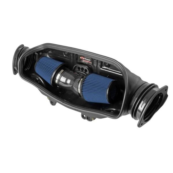 aFe Track Series Carbon Fiber Cold Air Intake System for 2020-2025 Chevrolet Corvette Pro 5R