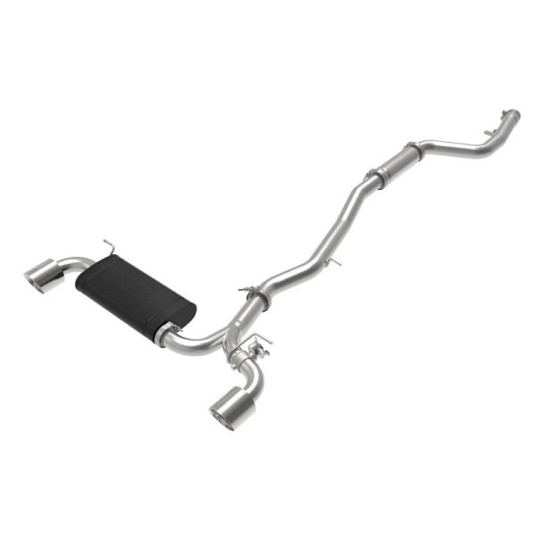 aFe 3" - 2.5" Stainless CAT Back Exhaust System for 2020-2025 Toyota GR Supra B58 Polished