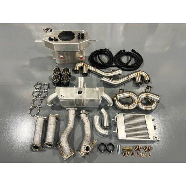 Intercooled Premium C8 Twin Turbo Kit for 2020 and Up Chevy Corvette C8 6.2L