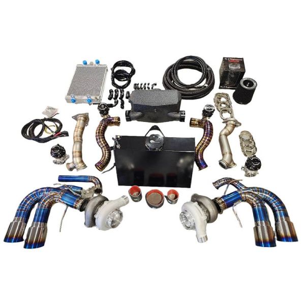 Oil-Less Ball Bearing Twin Turbo Kit for 2020-2025 Corvette C8 6.2L
