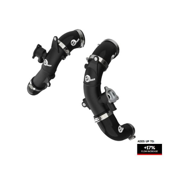 2022+ Tundra 3.4TT aFe BladeRunner 2.5" Aluminum Hot Charge Pipes