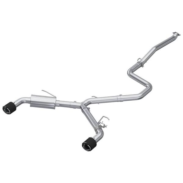 2022+ Hyundai Elantra N MBRP CAT Back Exhaust w- Carbon Fiber Tips