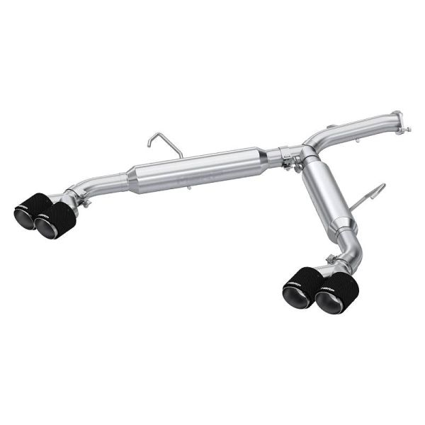 MBRP Axle Back Exhaust, 2.5" 304SS, Carbon Fiber Quad Tips for 2022+ Kia Forte GT