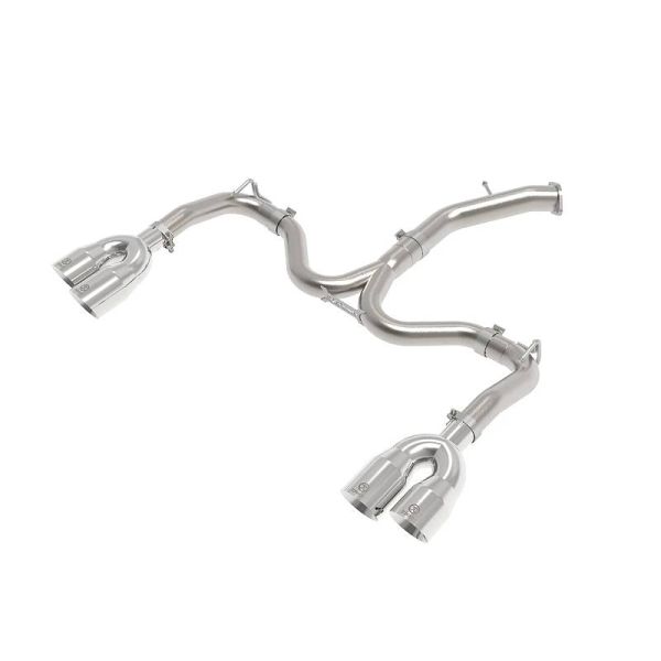 Takeda Axle Back Exhaust for 2022 and Up Kia Forte GT 1.6T Polished Tip