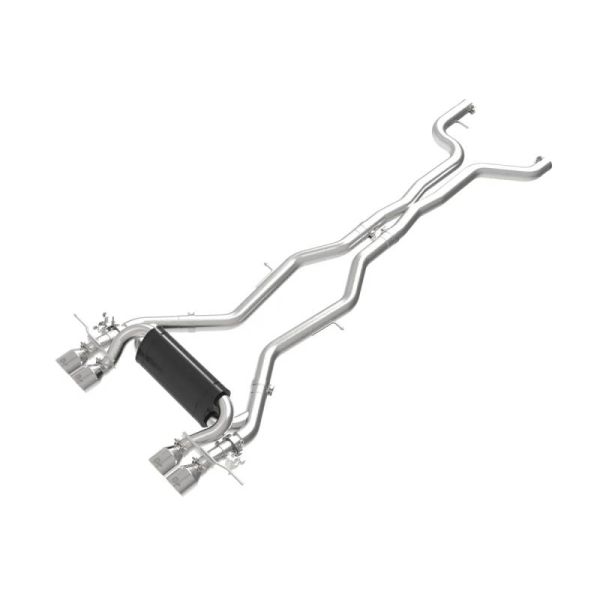 aFe MACH Force-Xp CAT Back Exhaust for 2023-2025 BMW M2 Polished aFe MACH Force-Xp CAT Back Exhaust for 2023-2025 BMW M2 Polished