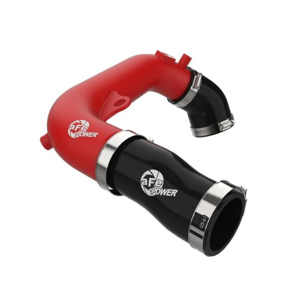 aFe BladeRunner 2-1/2 inch Aluminum Hot Charge Pipe for 2024-2025 Jeep Wrangler 2.0T