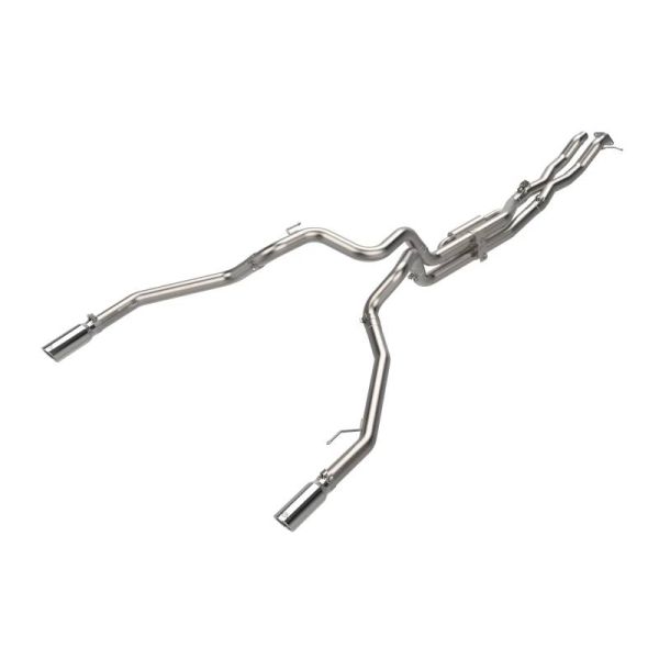 aFe Vulcan Stainless CAT Back Exhaust for 2024-2026 Ford Ranger Raptor 3.0TT Ecoboost Polished