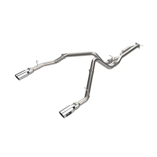 aFe Vulcan Stainless 3inch CAT Back Exhaust for 2025+ Ram 1500 3.0L Polished