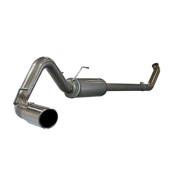aFe Power Large Bore-HD 4 Inch 409 Stainless Steel Cat-Back Exhaust System