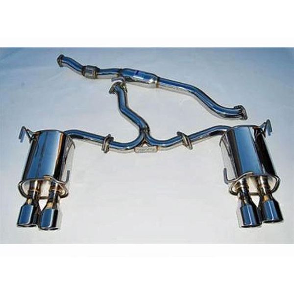 Invidia Q300 Stainless Steel Tip Cat Back Exhaust - 76mm