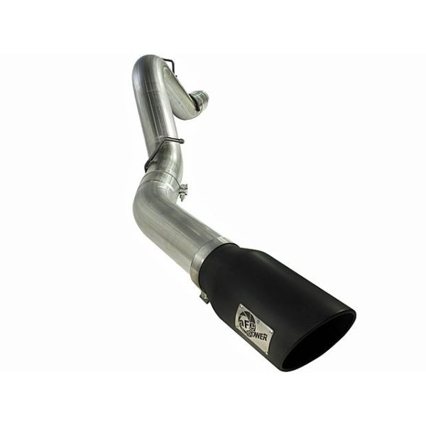 aFe Power Large Bore-HD 5 Inch 409 Stainless Steel DPF-Back Exhaust System