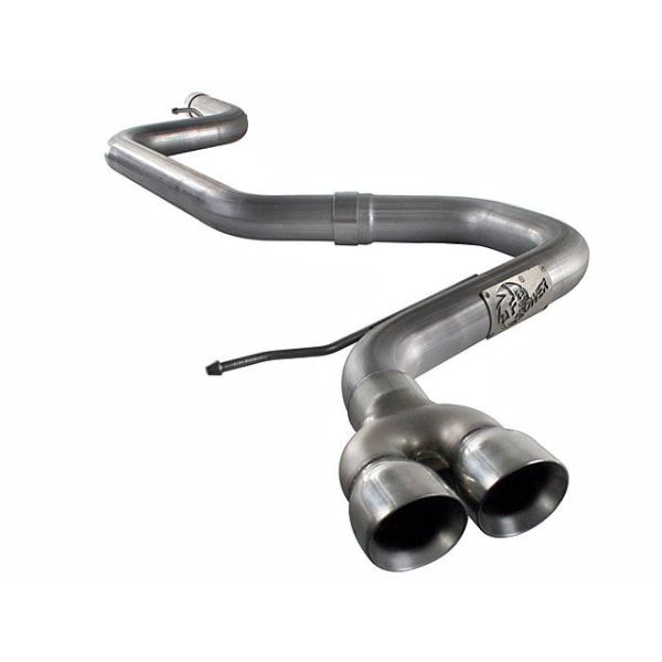 aFe POWER Large Bore-HD 2.5 Inch 409 Stainless Steel Cat-Back Exhaust System