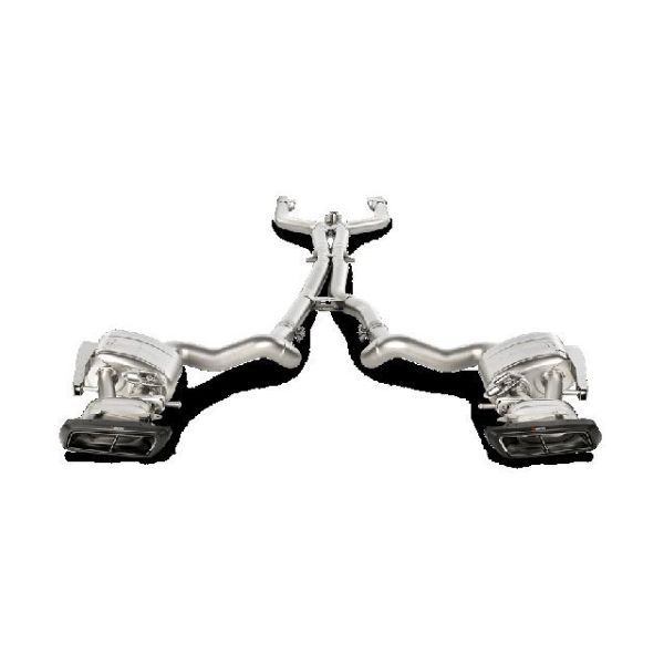 Akrapovic Evolution Line CAT Back Exhaust with Carbon Fiber Tips