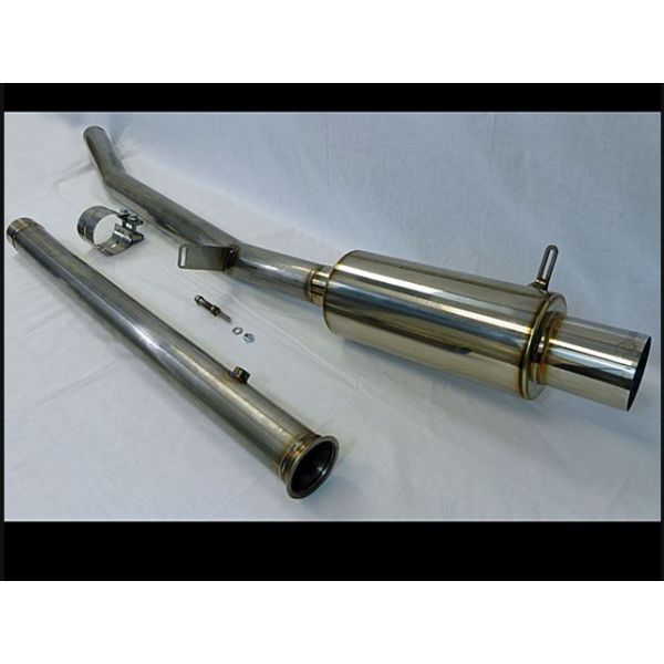 ETS EVO 8-9 Stainless CAT Back Exhaust System for 2003-2006 Mitsubishi EVO VIII, IX