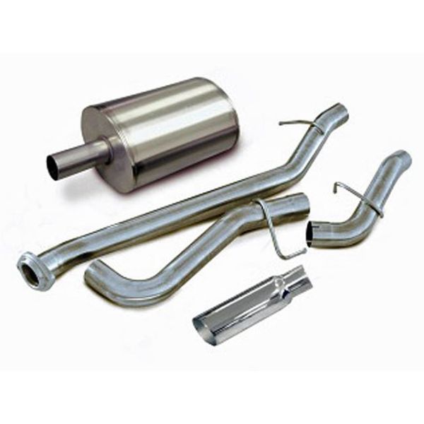 Corsa Performance Single Side Exit Catback with 4.0 Inch Tip - Sport Sound Level