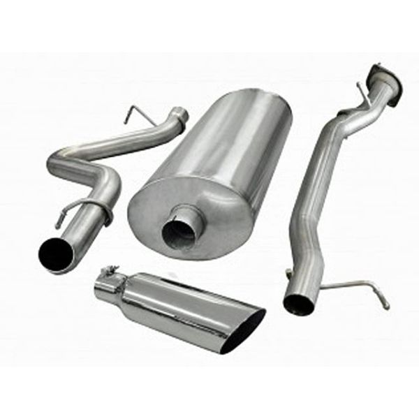 Corsa Performance Cat-Back with 4.0 Inch Tip - Sport Sound Level Corsa Performance Cat-Back with 4.0 Inch Tip - Sport Sound Level