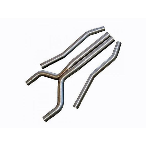 BBK Performance High Flow After Cat X Pipe - Aluminized Steel BBK Performance High Flow After Cat X Pipe - Aluminized Steel