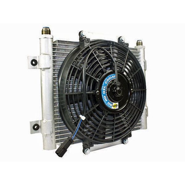 BD Diesel Xtrude Trans Cooler with Fan 5.5in