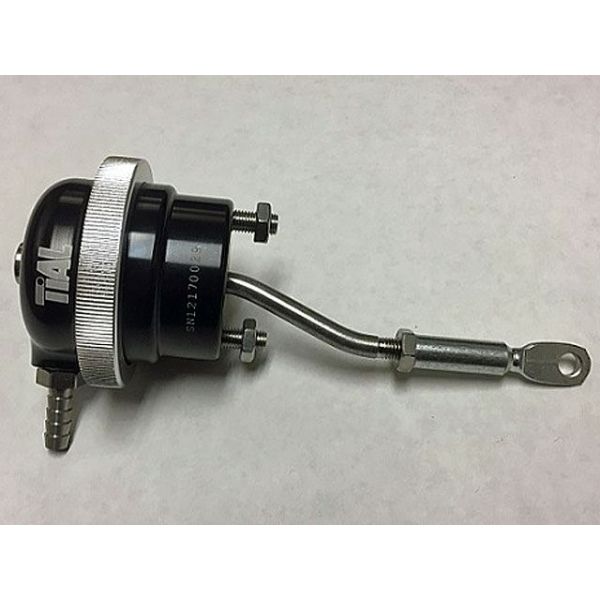 TiAL Billet Wastegate Actuator - Bent Rod - 22psi - Black