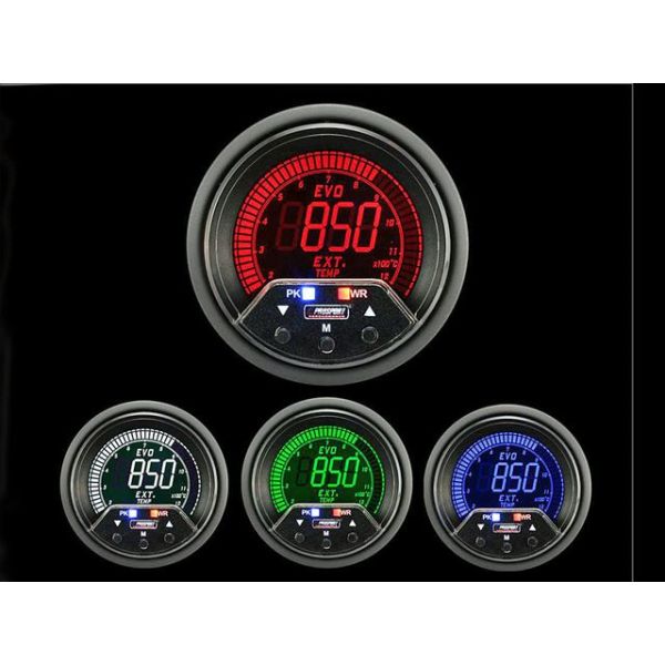 ProSport 52mm Premium EVO Electrical Exhaust Gas Temperature Gauge