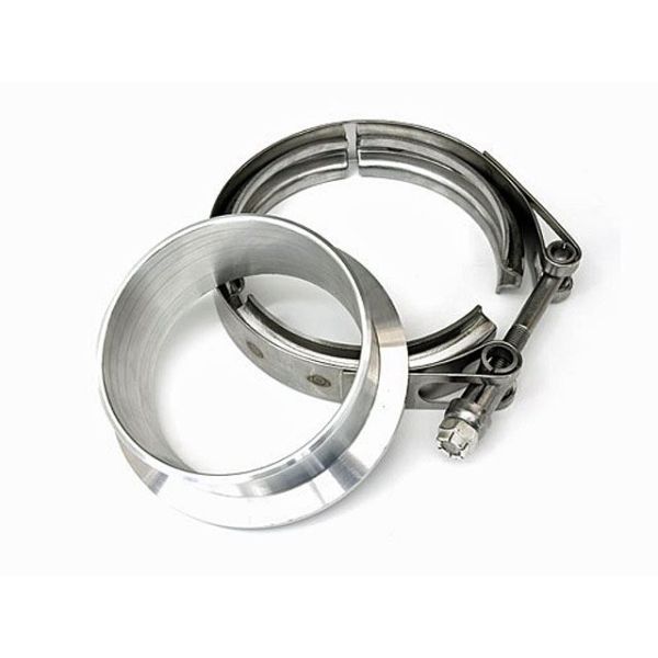 3.5 Inch V-Band Flange and Clamp Set - Comp Outlet