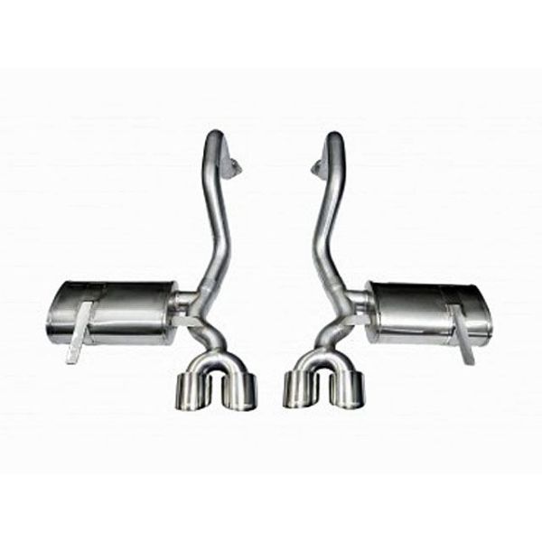 Corsa Perfromance Dual Rear Exit Axle-Back with Twin 4.0 Inch Tips - Xtreme Sound Level Corsa Perfromance Dual Rear Exit Axle-Back with Twin 4.0 Inch Tips - Xtreme Sound Level