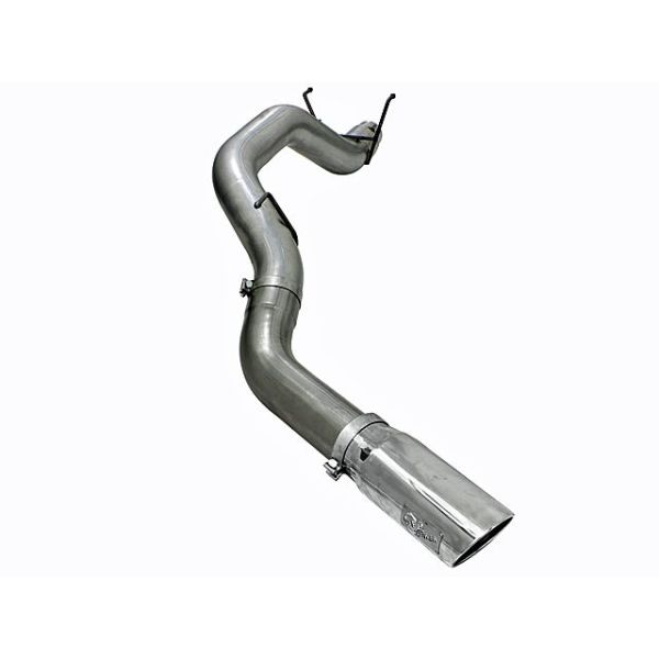 aFe Power Large Bore-HD 5 Inch 409 Stainless Steel DPF-Back Exhaust System