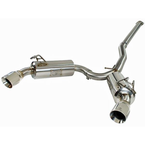 aFe POWER Takeda 3 Inch to 2.5 Inch 304 Stainless Steel Cat-Back Exhaust Systems