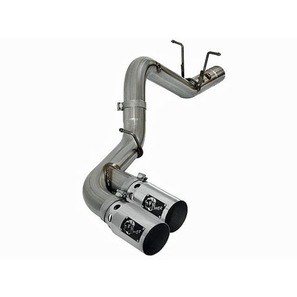 aFe POWER Rebel XD Series 4 Inch 409 Stainless Steel DPF-Back Exhaust System
