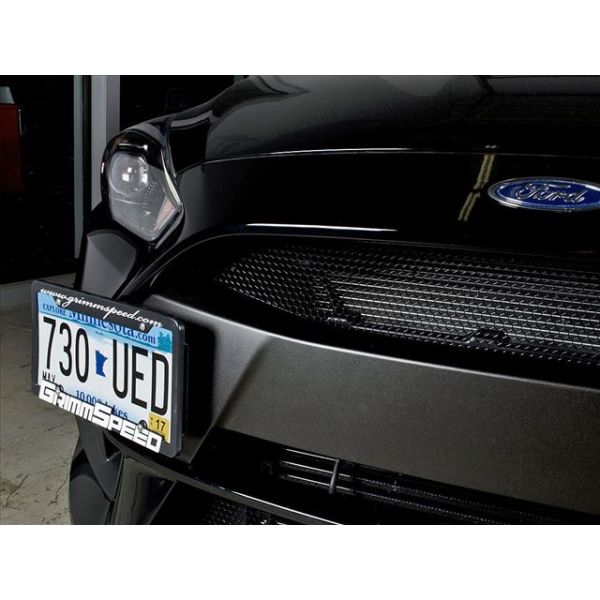 GrimmSpeed License Plate Relocation Kit for 2016-2019 Ford Focus RS - 094070