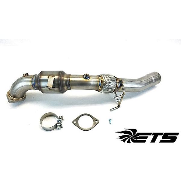 ETS Downpipe with GESI High Flow Cat for 2016+ Ford Focus RS