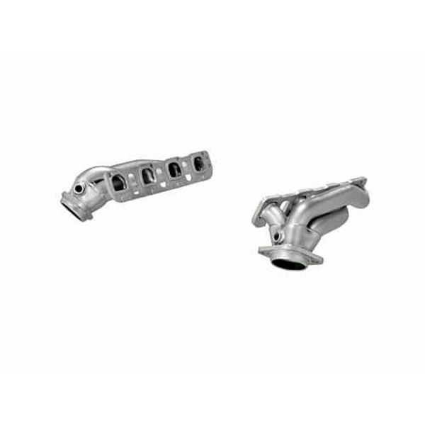 Flowmaster Block Hugger - 2.5in Stock Flange Outlet - Pair Flowmaster Block Hugger - 2.5in Stock Flange Outlet - Pair