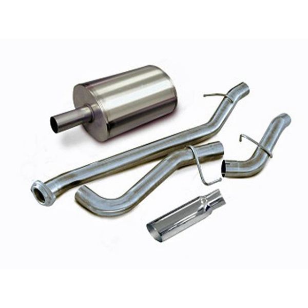 Corsa Performance Single Side Exit CatBack with 4.0 Inch Tip - Sport Sound Level
