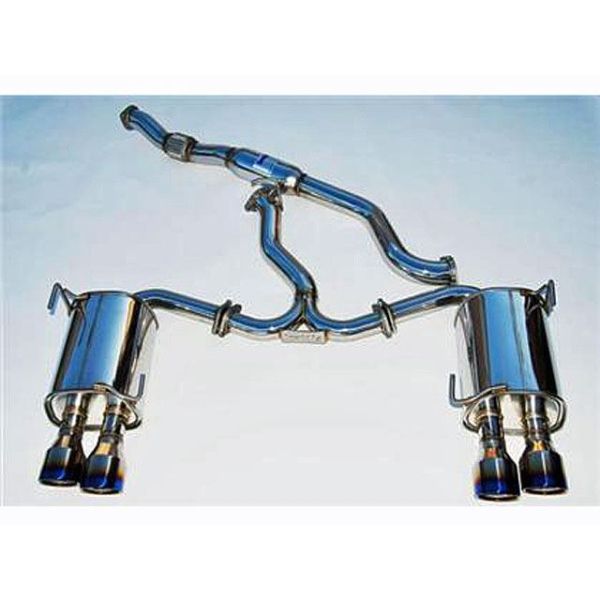 Invidia Q300 Titanium Tip Cat Back Exhaust - 76mm