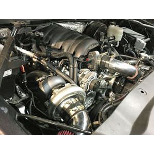 On 3 Single Turbo System for 2014-2018 GMC Sierra, 2014-2018 Chevy Silverado