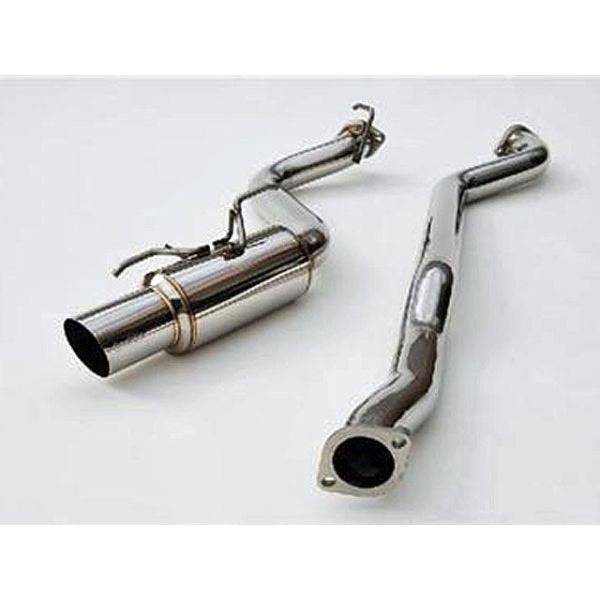 Invidia N1 SS Tip Cat Back Exhaust - 76mm - RACING - 5 Dr