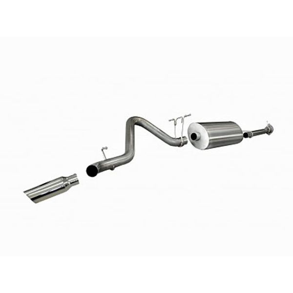 Corsa Performance Single Side Exit Catback with 4.0 Inch Tip - Sport Sound Level