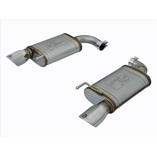 aFe Power MACH Force-Xp 2.5 Inch 409 Stainless Steel Axle-Back Exhaust System