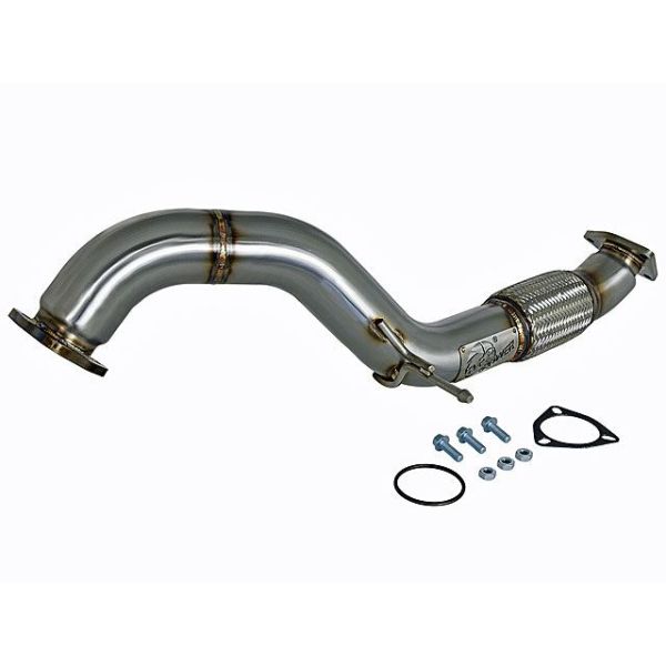 aFe POWER  Twisted Steel 3 Inch Rear Down-Pipe - Mid-Pipe