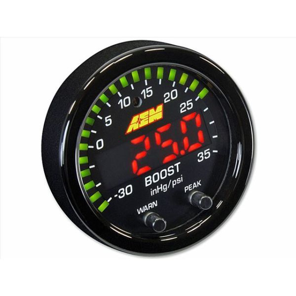 AEM X-Series Boost Gauge